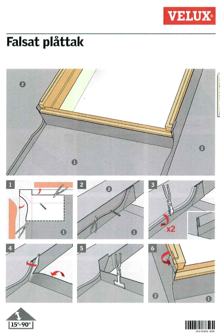 установка монтаж мансардных окон velux