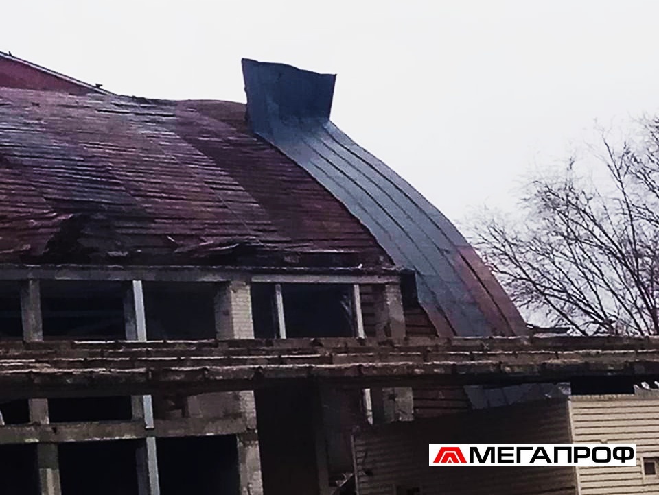 демонтаж фальцевой