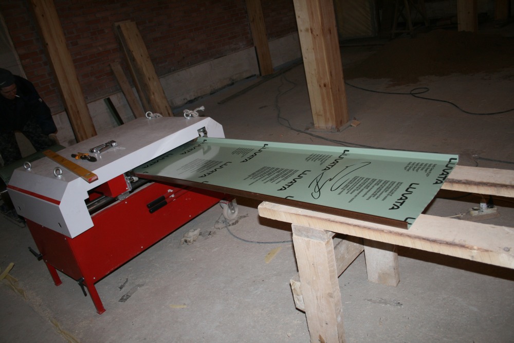 Фальцепрокатный станок для фальцевой кровли schlebah