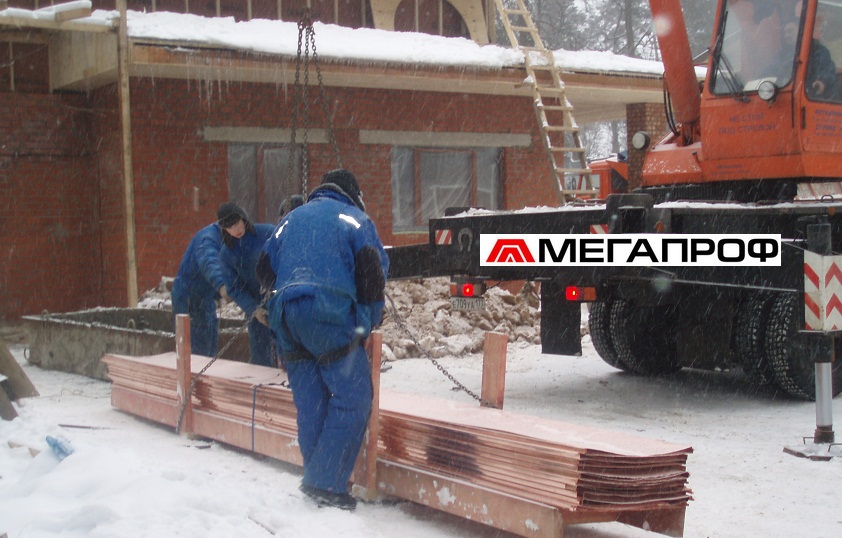 медная кровля монтаж медной кровли