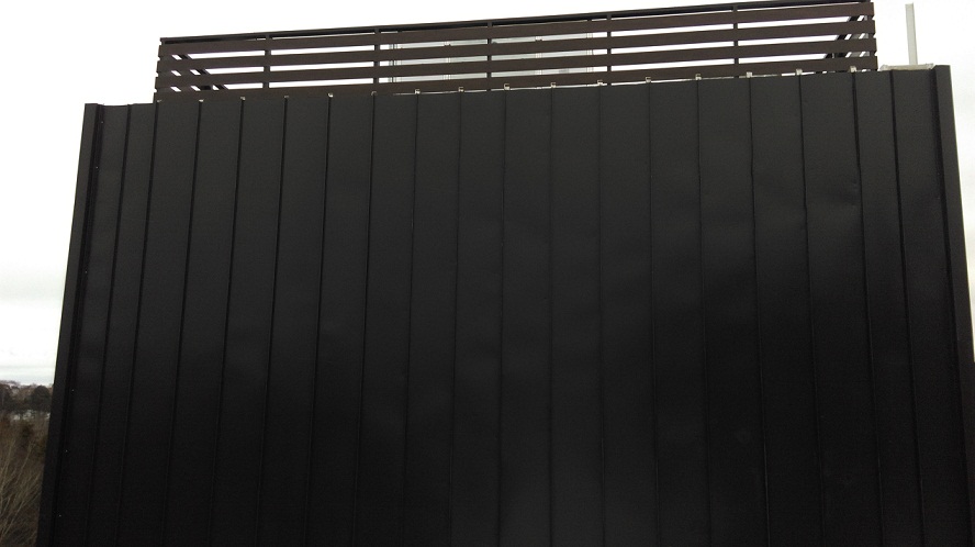 облицовка фальцевыми панелями монтаж парапетов