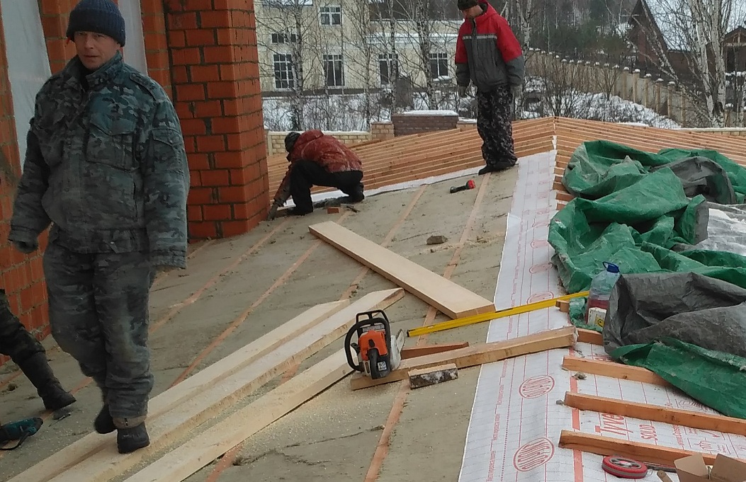 утепление холодной крыши кровли мансарды изнутри