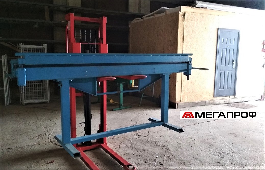 станок для стальной фальцевой кровли