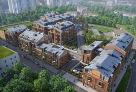 Монтаж фальцевой кровли в ЖК LOFT STUDIO #12