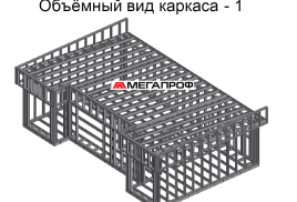 Строительство здания магазина по технологии ЛСТК